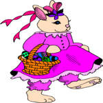 Bunny with Basket 12