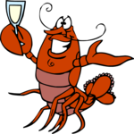 Lobster Drinking 2