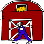 Barn & Farmer