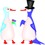 Penguin Couple