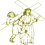 Jesus Carrying Cross 4