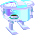 Robot with Coffee