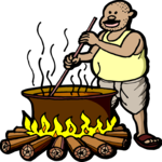 Man with Cauldron