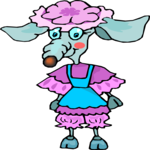 Poodle - Dressed Up