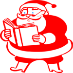 Santa Reading 2