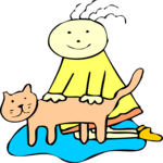 Cat & Child 15