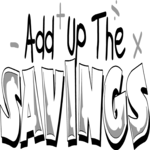 Add Up the Savings