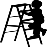 Child on Ladder
