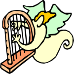 Playing Harp
