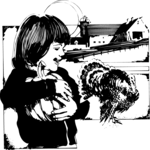 Child & Turkey