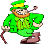 Leprechaun with Cane 2