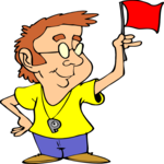 Man with Flag