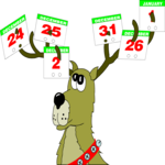 Reindeer - Calendar