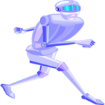 Robot Running 3