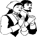 Pilgrims - Praying 1