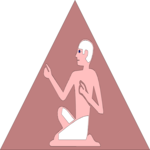 Pyramid & Man