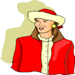 Woman Wearing Hat 04