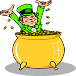 Leprechaun with Gold 1