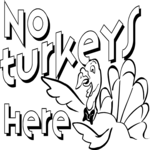 No Turkeys Here