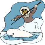 Eskimo & Beluga Whale