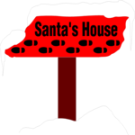 Santa's House Sign