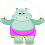 Hippo Jumping Rope