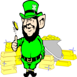 Leprechaun with Gold 2