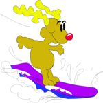 Reindeer Snowboarding 2