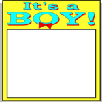 It's a Boy! Frame
