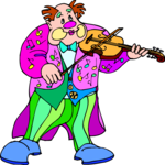 Violinist - Clown