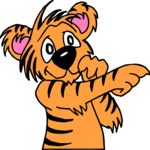 Tiger Pointing 2