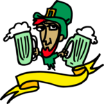 Leprechaun with Beer 1