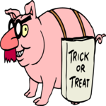 Pig in Costume