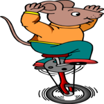 Mouse on Unicycle