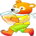 Bear with Honey 2