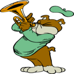 Trumpet Player - Bear