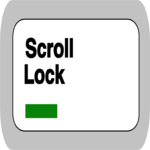 Key Scroll Lock - On