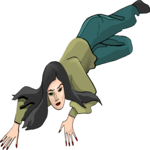 Woman Crawling