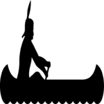Native American Canoeing 1