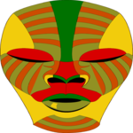 Mask - African