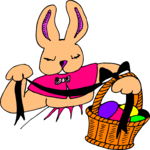 Bunny with Basket 13