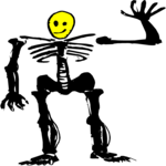Skeleton - Happy Face