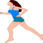 Woman Running 1