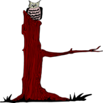 Owl in Tree 3