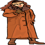 Woman in Coat 3