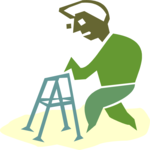 Man with Ladder