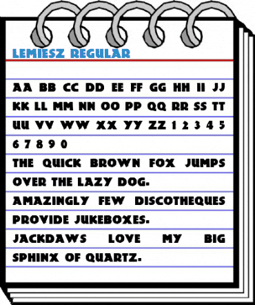 Lemiesz Regular Font