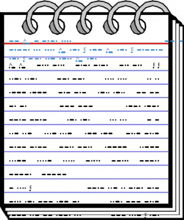 Match Morse (Shareware) Font