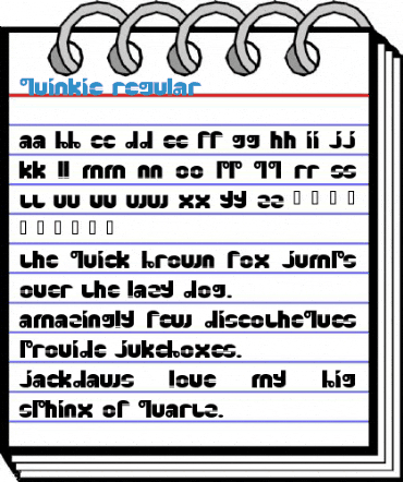 Quinkie Regular Font