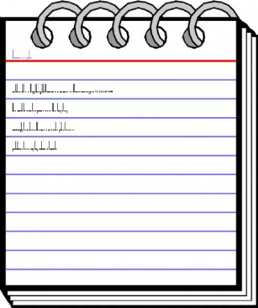 Thiamine Font